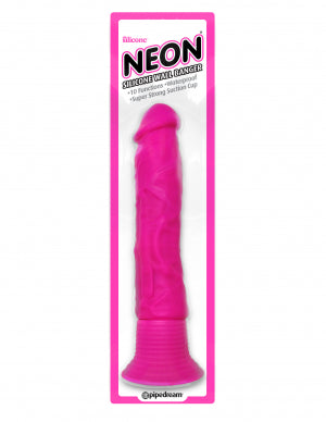 Pipedream Products Neon Silicone Wall Banger, Pink, 6.4 Lb