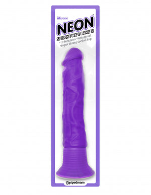 Pipedream Products Neon Silicone Wall Banger, Purple, 6.4 Lb