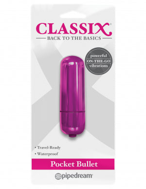 Classix Pocket Bullet Vibrator - Pink