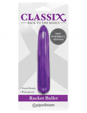 Classix Rocket Bullet Vibrator - Purple