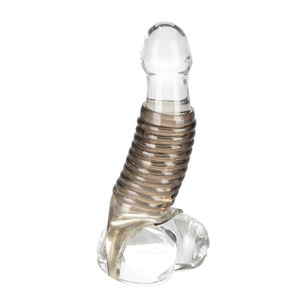 CalExotics Stimulation Enhancer Penis Sleeve - Smoke SE-1605-60-2