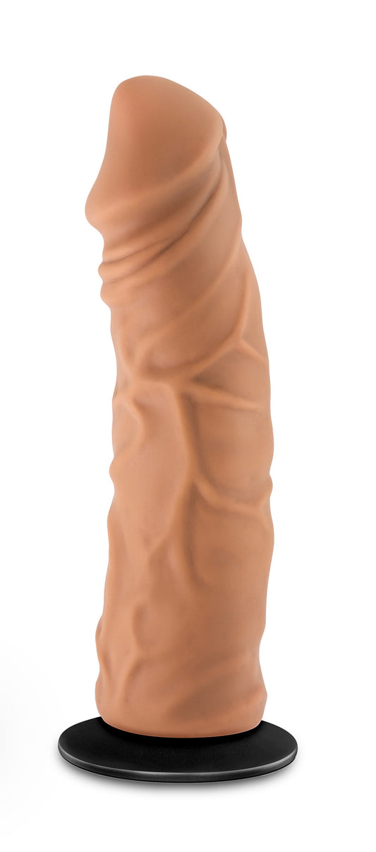 Blush Novelties Argonite 7.75" Realistic Silicone Dildo - 2" Width - Removable Suction Cup for Hands-Free Play - Compatible with Lock On Systems - Smooth, Body-Safe - Sex Toy for Men Women Couples