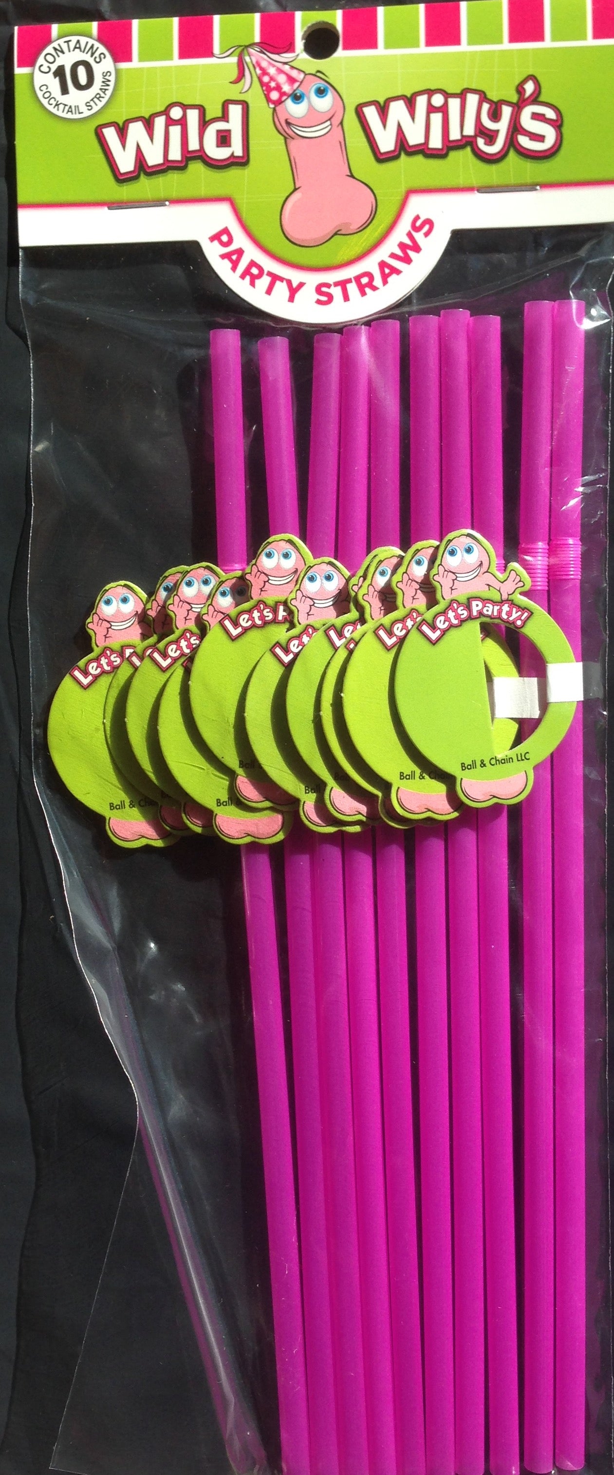 (WD) WILD WILLY'S PARTY STRAW