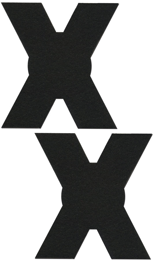 Pastease X Shaped Pasties