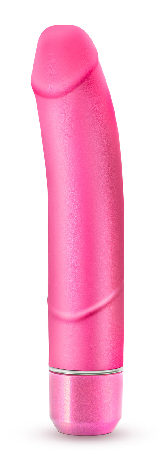 Blush Novelties Luxe Plus Aspire - 10 Powerful Vibration Functions - Tapered Body for Perfect Insertion and Prominent Head for G Spot Stimulation - Puria Silicone Ultrasilk Smooth Waterproof Sex Toy for Adults, Pink