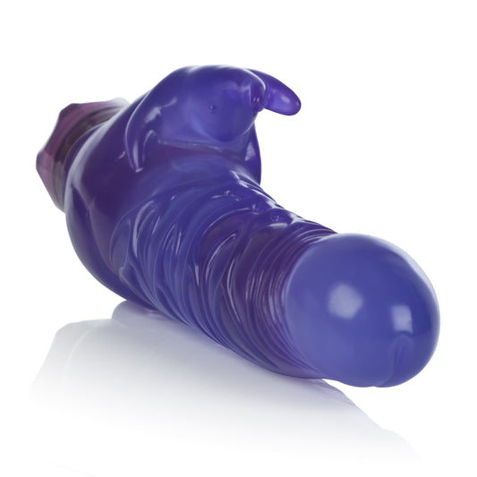 CalExoticss Basic Essentials Bunny Multi-Function Vibrator, Purple